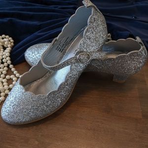 Girls Glitter Holiday Shoes